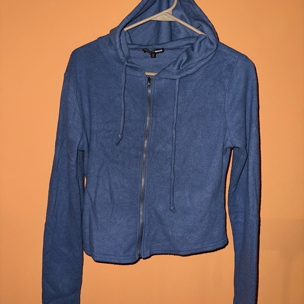 Blue Hoodie by Fashion Nova